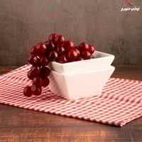 مجموعة صحون تقديم أبيض 5 قطع