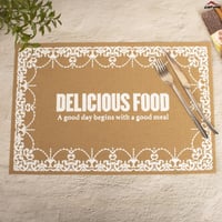 طقم لباد مستطيل 4 قطع أبيض