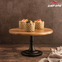 ستاند كيك ايرلينا بقاعدة غطاء زجاج