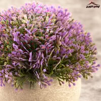 فازة زهور دائري بنفسجي