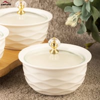 طقم مكسرات ثلاثي دايموند بقاعدة خشب