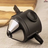 كوب حافظ للحرارة بمصفاة وملعقة