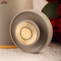 طقم ترامس فلورا مطفي رمادي غامق مذهب