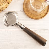 بورتافلتر بمقبض خشبي