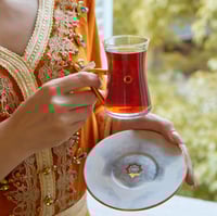 طقم بيالات وفناجين لورا 20 قطعة رمادي