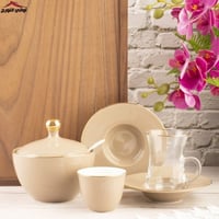 طقم بيالات وفناجين اريج بيج