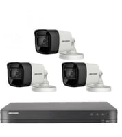 عدد 3 كاميرات 8 ميجـا - داخلية او خارجية مع جهاز ت...