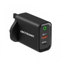 ليكترونك - فيش جداري بمنفذ تايب سي بقوة 30 واط و م...