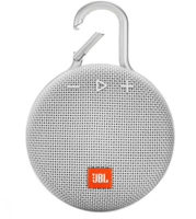 -- سماعه بلوتوث من جي بي ال كليب 3 - فضي-