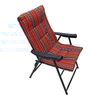 كرسي رحلات سدو بنقش سوري - قابل للطي