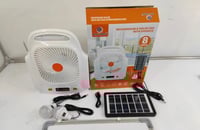 مروحة طاقة شمسية متعددة الاستخدامات