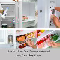 ثلاجة جيباس 220 فولت - 150 لتر - 125 واط