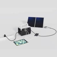 ‏ بطارية ليثيوم 384 واط مع محول داخلي بقوة 300 واط...