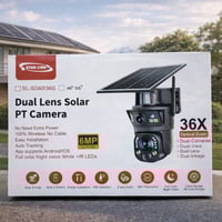 كاميرا مراقبة بالطاقة الشمسية 6MP تعمل بشريحة SIM