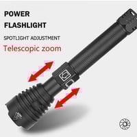 كشاف تلسكوبي - مصباح يدوي شعلة قوية