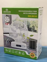 مروحة تعمل على الطاقة الشمسية