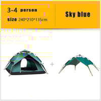 خيمة جديدة تتسع لـ 4 أشخاص من شركة سكاي بلو