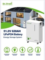 بطارية GGESS LiFePO4 – 51.2V / 628Ah | طاقة عملاقة...