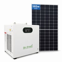 محطة طاقة شمسية 2 كيلو ببطارية ليثيوم