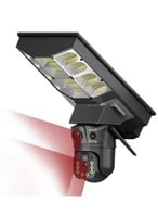 كشاف إنارة مع كاميرا مراقبة ذكية تعمل بالطاقة الشم...