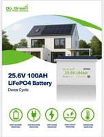 بطارية GGESS LiFePO4 – 25.6V / 100Ah | أداء عالي و...