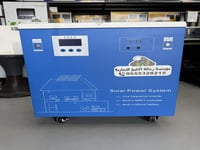 محطة طاقة متنقلة 5 كيلو مع شاشة معلومات ومحول 3000...