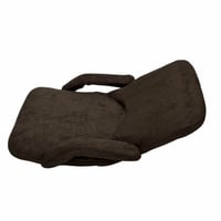 كرسي أرضي مخمل قابل للطي والتعديل