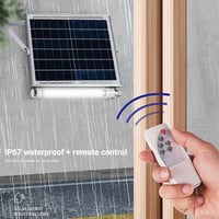 لمبة قلم بقدرة 200 واط مع لوح خارجي بالطاقة الشمسي...