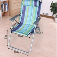 كرسي بحر المطور قابل للطي بألوان مميزة