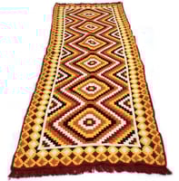 فرشة رحلات صناعة سورية - مطرزة - مقاس 1×3 متر