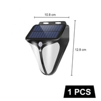 مصباح حائط اضاءة خارجية يعمل بالطاقة الشمسية مع مس...