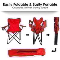 كرسي قماش قابل للطي - مميز بلون رائع للاستخدامات ا...