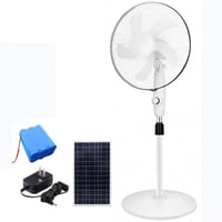 مروحة تعمل بالطاقة الشمسية مع لوح خارجي وسلك بطول...