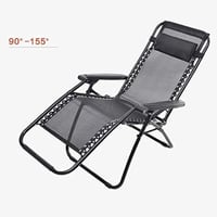 كرسي سرير للتخييم والشاطئ - قابلة للطي