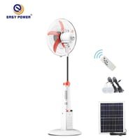 مروحة شمسية بحامل تيار متردد 16 بوصة - موديل EP-88...