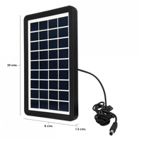 جهاز طاقة شمسية مع 3 لمبات وشحن جوالات