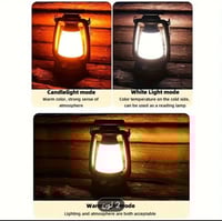 فانوس طاقة شمسية الاضاءة ابيض وأصفر