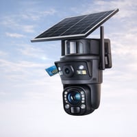 كاميرا مراقبة بالطاقة الشمسية 6MP تعمل بشريحة SIM