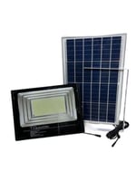 كشاف جداري مربع بقدرة 1000 واط بلوح طاقة شمسية منف...