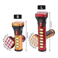 كشاف يدوي يعمل بالطاقة الشمسية بحجمين: صغير وكبير