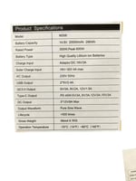 مولد متنقل يعمل على الطاقة الشمسية وشحن كهرباء