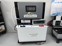 محطة طاقة شمسية بقدرة 6000 واط