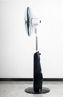 مروحة تعمل بالطاقة الشمسية 16 بوصة و5 درجات للسرعة