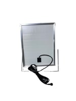 كشاف جداري مربع بقدرة 1000 واط بلوح طاقة شمسية منف...