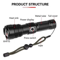 كشاف يدوي مع زوم JX-82-20W