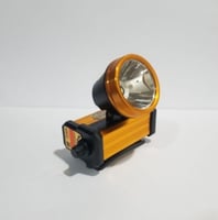 كشاف رأس ذهبي 60 واط - قابل لإعادة الشحن