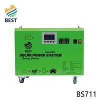 صندوق طاقة شمسية متكامل مع محول بيور ساين ويف 1000...