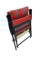 كرسي رحلات سدو بنقش سوري - قابل للطي