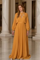 فستان سهرة موديل 490003