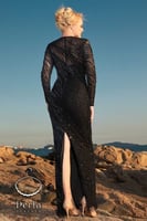 فستان سهرة موديل 445048